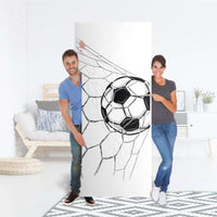 Möbelfolie IKEA Eingenetzt - IKEA Pax Schrank 236 cm Höhe - 2 Türen - Folie