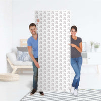 Möbelfolie IKEA Hoppel - IKEA Pax Schrank 236 cm Höhe - 2 Türen - Folie