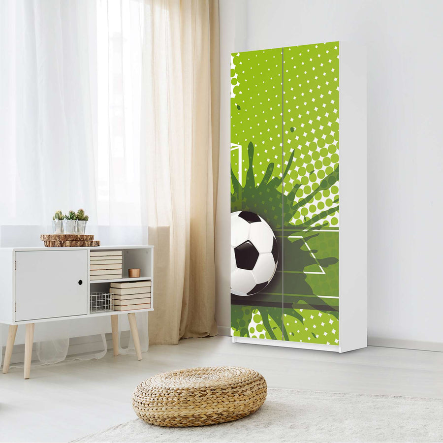 Möbelfolie IKEA Goal - IKEA Pax Schrank 236 cm Höhe - 2 Türen - Kinderzimmer