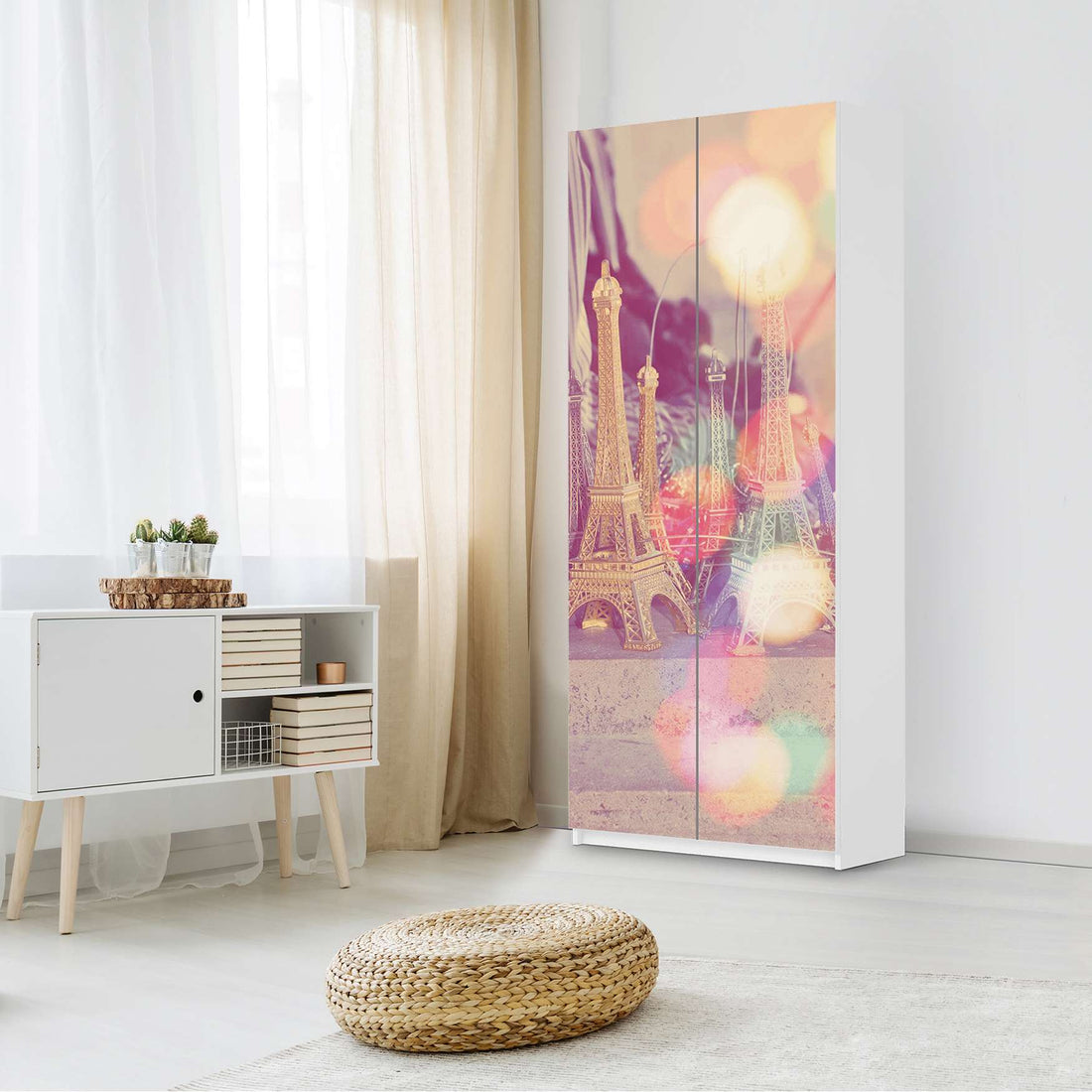 Möbelfolie IKEA Paris - IKEA Pax Schrank 236 cm Höhe - 2 Türen - Schlafzimmer
