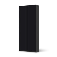 Möbelfolie IKEA Schwarz - IKEA Pax Schrank 236 cm Höhe - 2 Türen - schwarz
