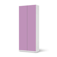 Möbelfolie IKEA Flieder Light - IKEA Pax Schrank 236 cm Höhe - 2 Türen - weiss