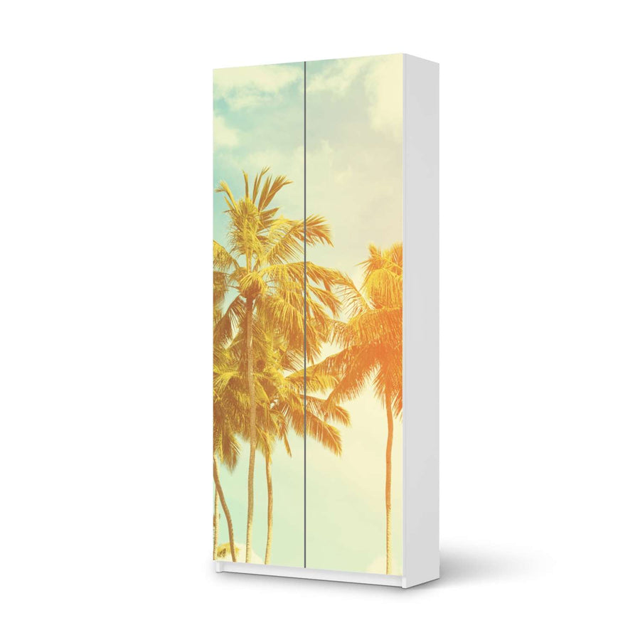 Möbelfolie IKEA Sun Flair - IKEA Pax Schrank 236 cm Höhe - 2 Türen - weiss