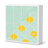 Möbelfolie Spring - IKEA Kallax Regal 16 Türen  - weiss