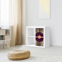 Möbelfolie Vinyl - IKEA Kallax Regal 2 Türen Hoch - Wohnzimmer