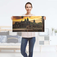 Möbelfolie Angkor Wat - IKEA Kallax Regal [oben] - Folie