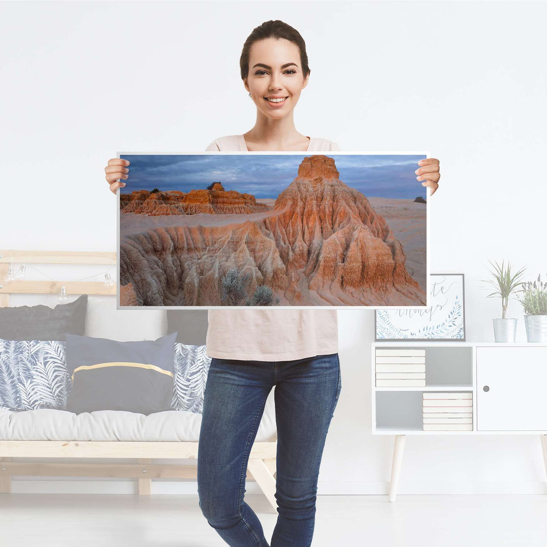 Möbelfolie Outback Australia - IKEA Kallax Regal [oben] - Folie