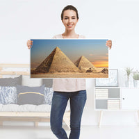 Möbelfolie Pyramids - IKEA Kallax Regal [oben] - Folie