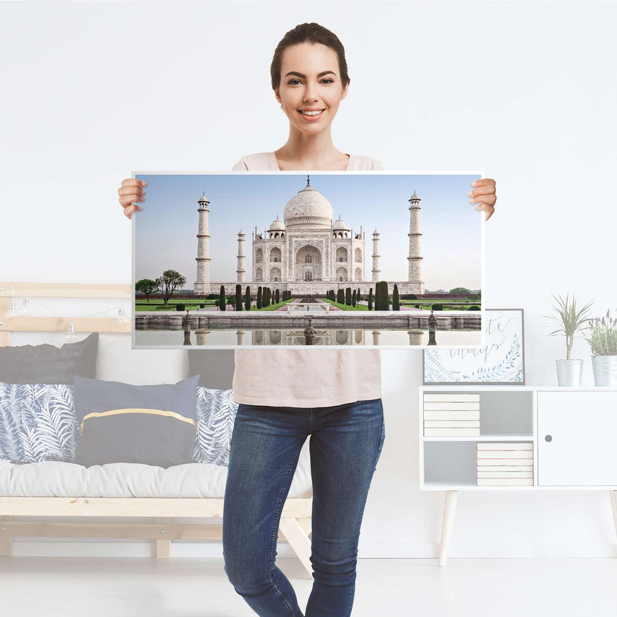 Möbelfolie Taj Mahal - IKEA Kallax Regal [oben] - Folie
