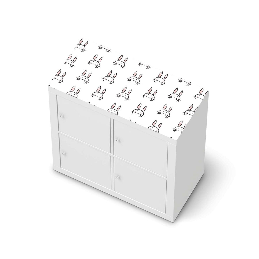 Möbelfolie Hoppel - IKEA Kallax Regal [oben]  - weiss