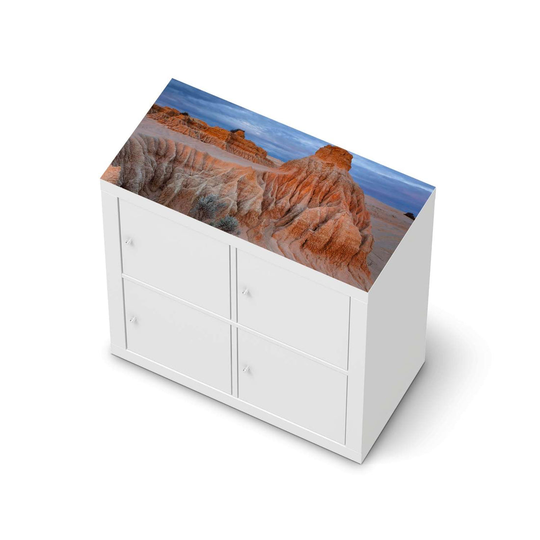 Möbelfolie Outback Australia - IKEA Kallax Regal [oben]  - weiss