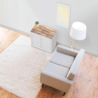Möbelfolie Artwood - IKEA Kallax Regal [oben] - Wohnzimmer