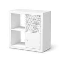 Möbelfolie Mediana - IKEA Kallax Regal Schubladen  - weiss