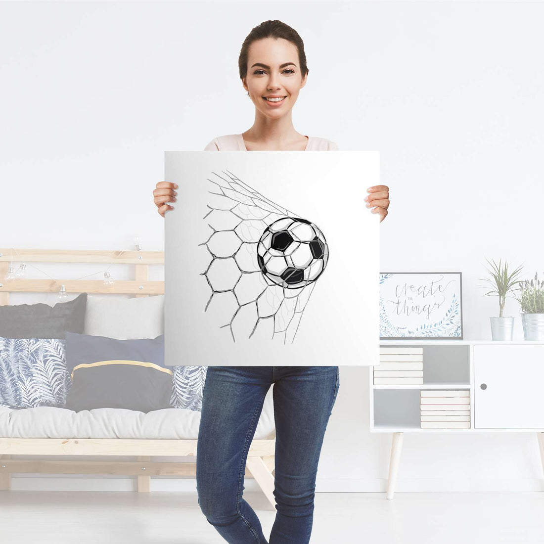 Möbelfolie Eingenetzt - IKEA Lack Tisch 55x55 cm - Folie