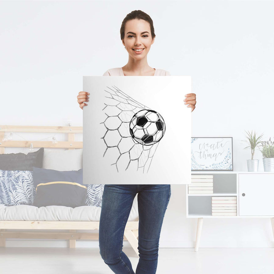 Möbelfolie Eingenetzt - IKEA Lack Tisch 55x55 cm - Folie
