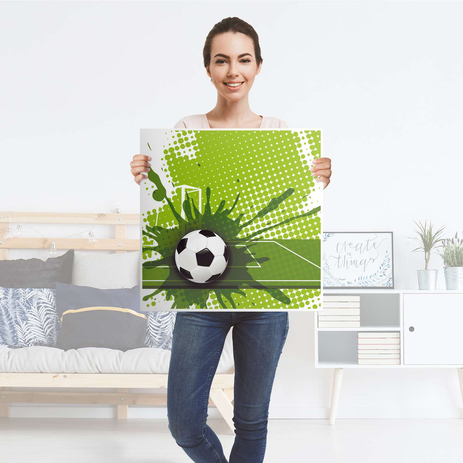 Möbelfolie Goal - IKEA Lack Tisch 55x55 cm - Folie