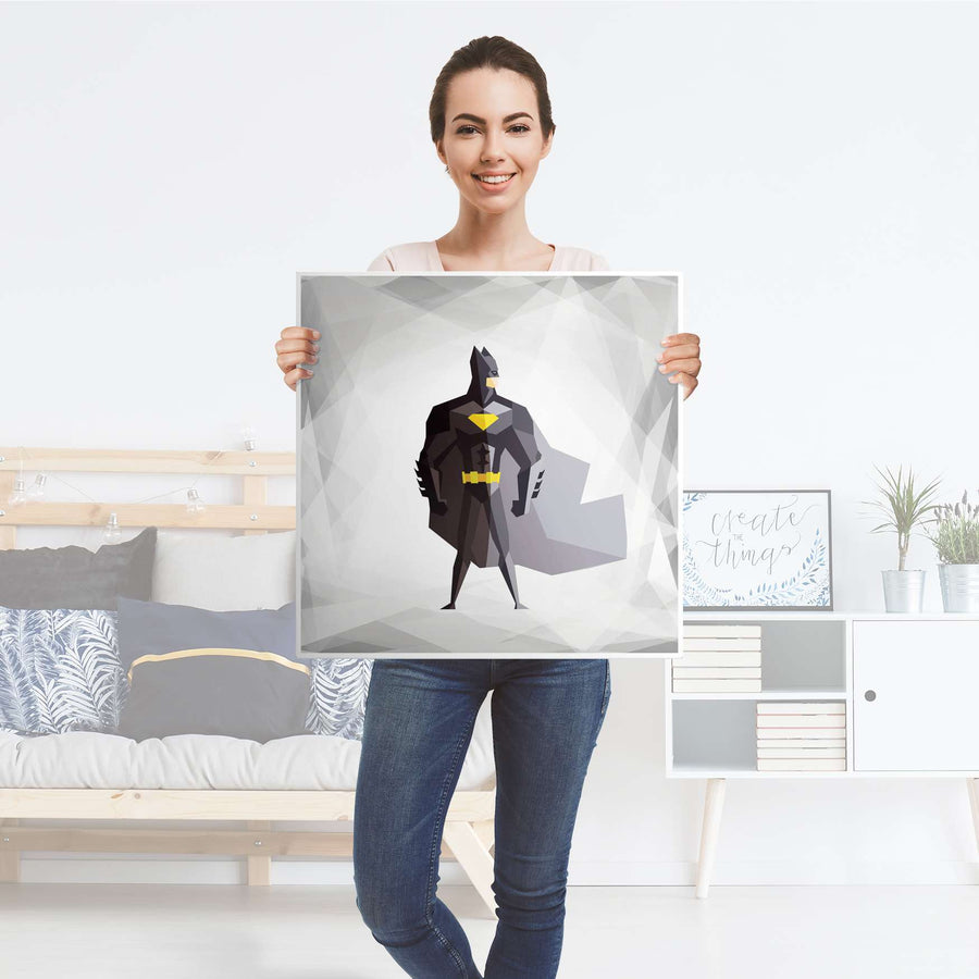 Möbelfolie Mr. Black - IKEA Lack Tisch 55x55 cm - Folie