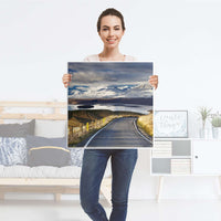 Möbelfolie New Zealand - IKEA Lack Tisch 55x55 cm - Folie
