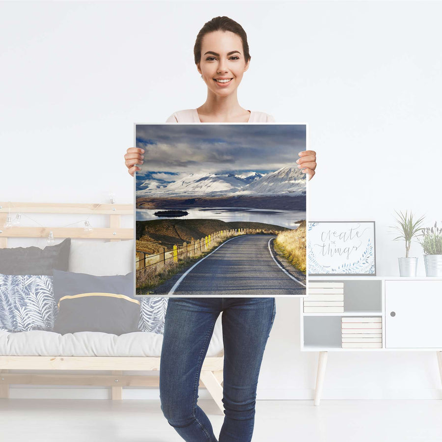 Möbelfolie New Zealand - IKEA Lack Tisch 55x55 cm - Folie