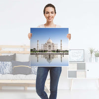 Möbelfolie Taj Mahal - IKEA Lack Tisch 55x55 cm - Folie