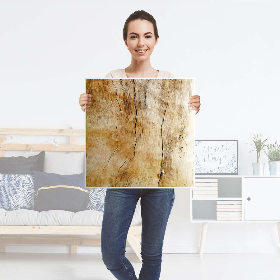 Möbelfolie Unterholz - IKEA Lack Tisch 55x55 cm - Folie
