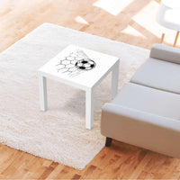 Möbelfolie Eingenetzt - IKEA Lack Tisch 55x55 cm - Kinderzimmer