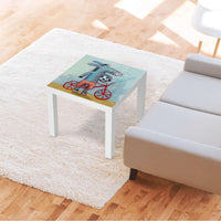 Möbelfolie Esel - IKEA Lack Tisch 55x55 cm - Kinderzimmer
