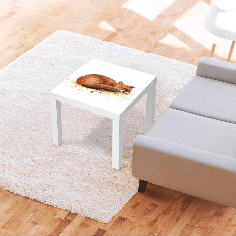 Möbelfolie Fuchs - IKEA Lack Tisch 55x55 cm - Kinderzimmer