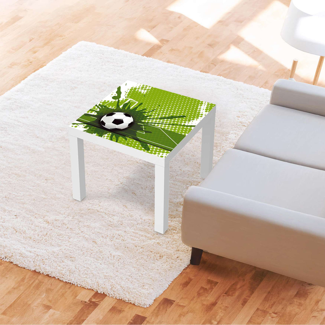 Möbelfolie Goal - IKEA Lack Tisch 55x55 cm - Kinderzimmer