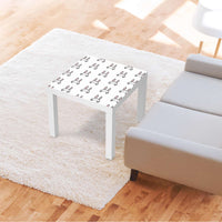 Möbelfolie Hoppel - IKEA Lack Tisch 55x55 cm - Kinderzimmer