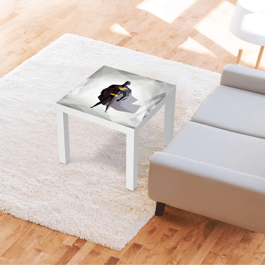 Möbelfolie Mr. Black - IKEA Lack Tisch 55x55 cm - Kinderzimmer