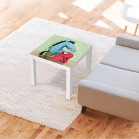 Möbelfolie Pferd - IKEA Lack Tisch 55x55 cm - Kinderzimmer