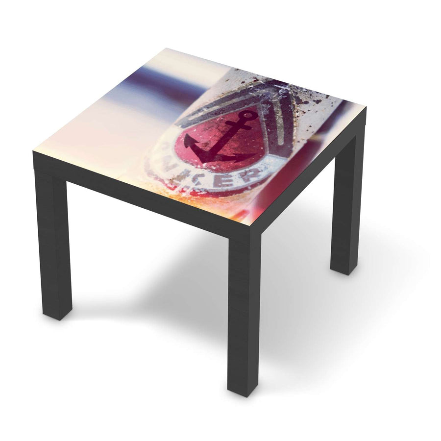 Möbelfolie Anker 2 - IKEA Lack Tisch 55x55 cm - schwarz