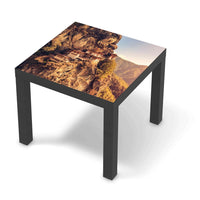 Möbelfolie Bhutans Paradise - IKEA Lack Tisch 55x55 cm - schwarz