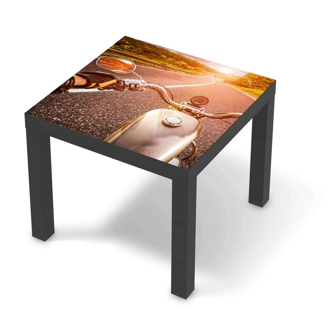 Möbelfolie Easy Rider - IKEA Lack Tisch 55x55 cm - schwarz