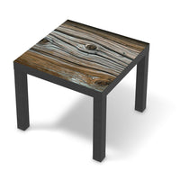 Möbelfolie Hochbejahrt - IKEA Lack Tisch 55x55 cm - schwarz
