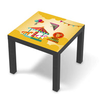 Möbelfolie Löwenstark - IKEA Lack Tisch 55x55 cm - schwarz