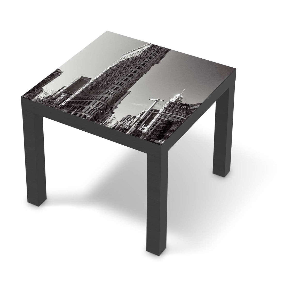 Möbelfolie Manhattan - IKEA Lack Tisch 55x55 cm - schwarz