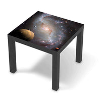 Möbelfolie Milky Way - IKEA Lack Tisch 55x55 cm - schwarz