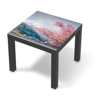 Möbelfolie Mount Fuji - IKEA Lack Tisch 55x55 cm - schwarz