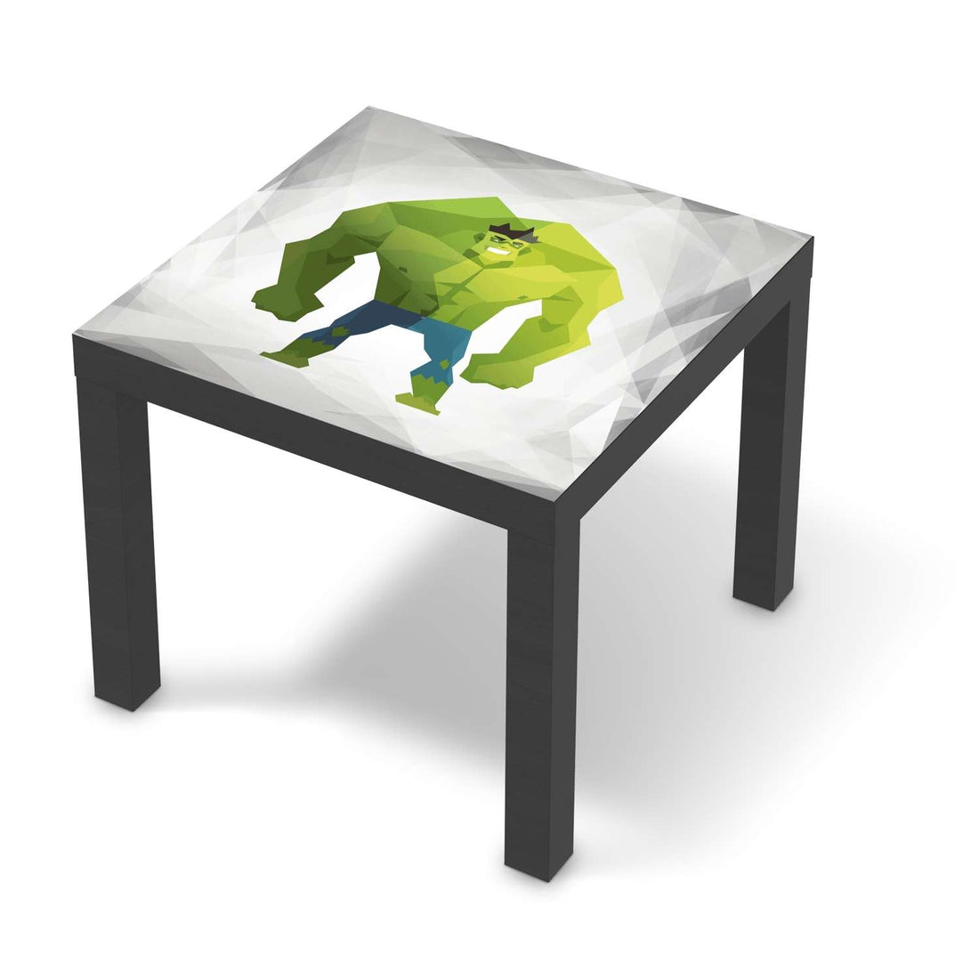 Möbelfolie Mr. Green - IKEA Lack Tisch 55x55 cm - schwarz
