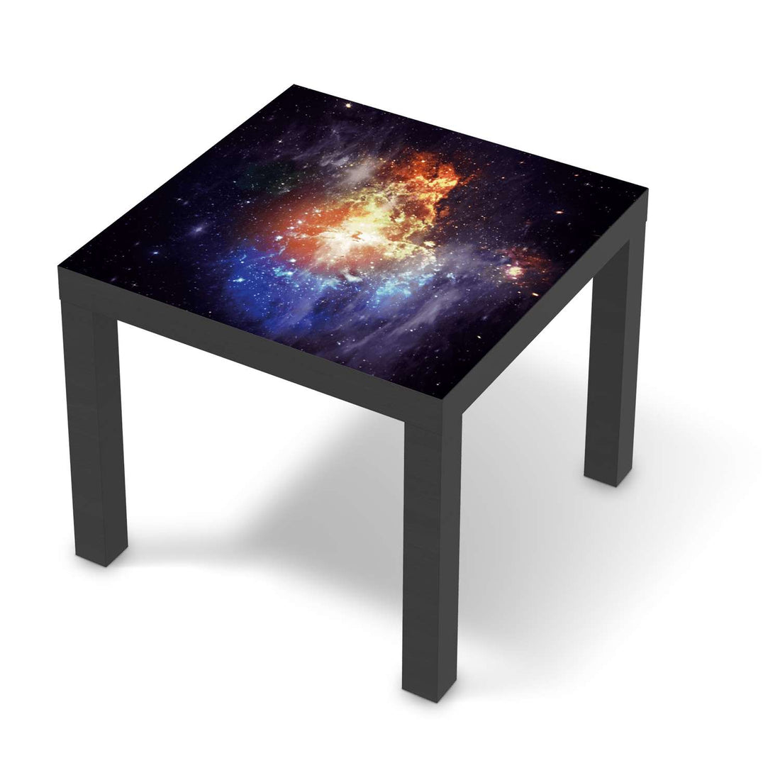 Möbelfolie Nebula - IKEA Lack Tisch 55x55 cm - schwarz
