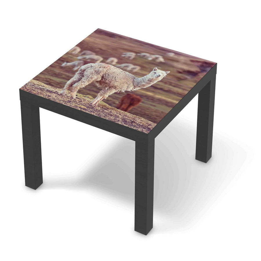 Möbelfolie Pako - IKEA Lack Tisch 55x55 cm - schwarz