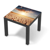 Möbelfolie Savanne - IKEA Lack Tisch 55x55 cm - schwarz