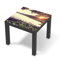 Möbelfolie Seaside Dreams - IKEA Lack Tisch 55x55 cm - schwarz