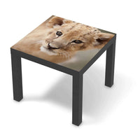 Möbelfolie Simba - IKEA Lack Tisch 55x55 cm - schwarz