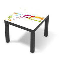 Möbelfolie Splash 2 - IKEA Lack Tisch 55x55 cm - schwarz