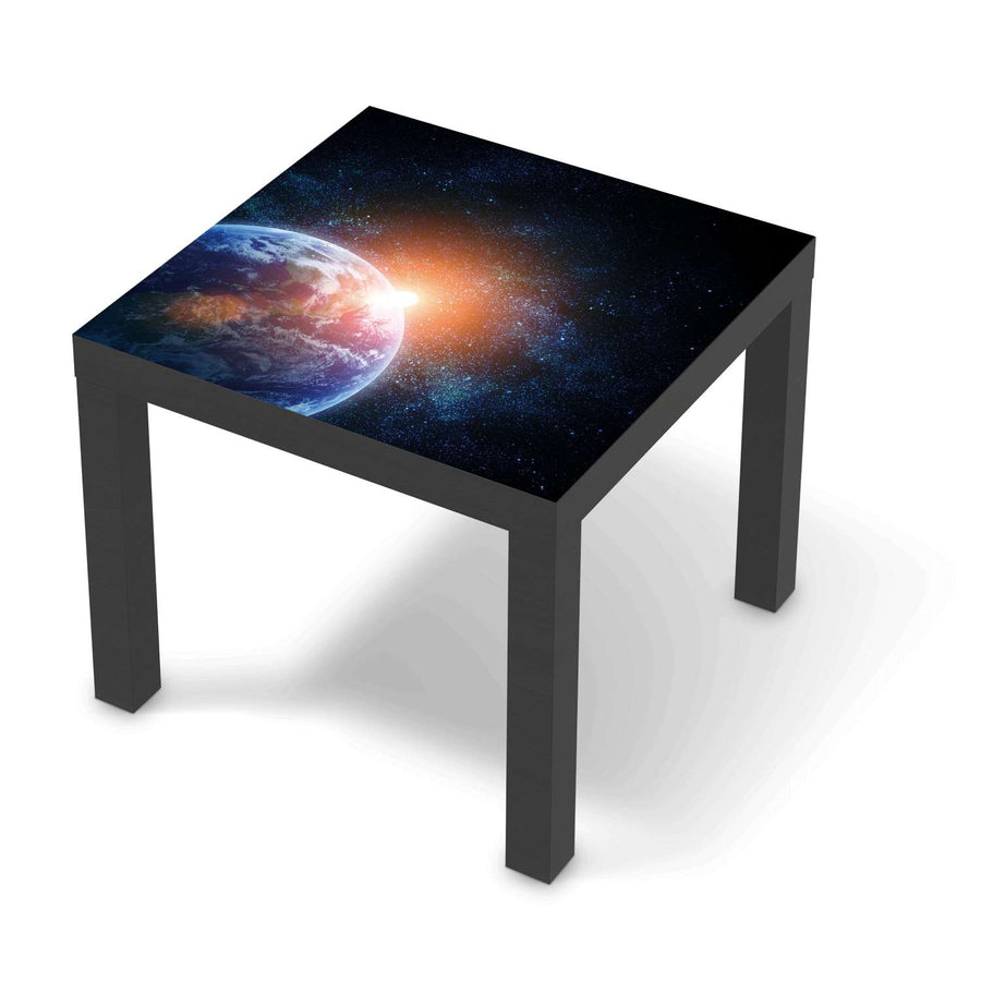 Möbelfolie Sunrise - IKEA Lack Tisch 55x55 cm - schwarz