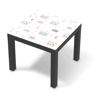 Möbelfolie Sweet Dreams - IKEA Lack Tisch 55x55 cm - schwarz