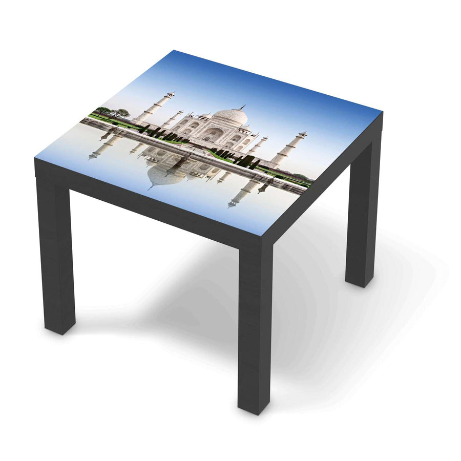 Möbelfolie Taj Mahal - IKEA Lack Tisch 55x55 cm - schwarz